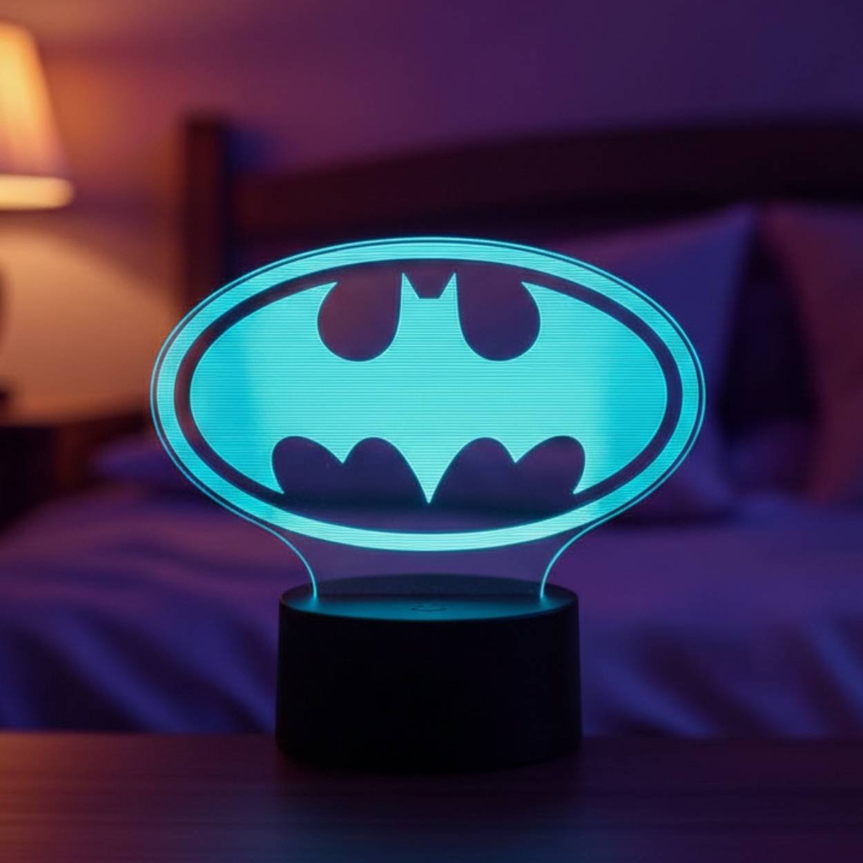 lampe 3d batman dc comics led – lampe d’ambiance & dÉco cinÉ Lampe 3D Batman DC Comics LED pour décoration et ambiance lumineuse cinéma