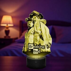 lampe 3d breaking bad led – lampe d’ambiance & dÉco sÉrie tv