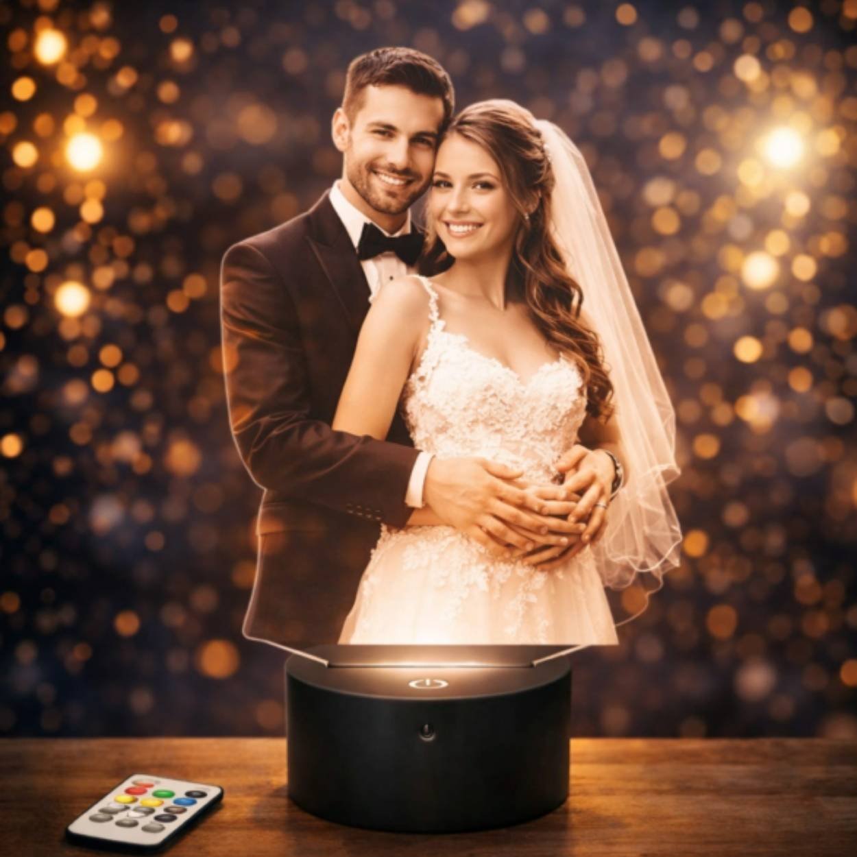 lampe 3d découpe des contours personnalisée Lampe 3D personnalisée avec découpe des contours pour décoration et ambiance lumineuse