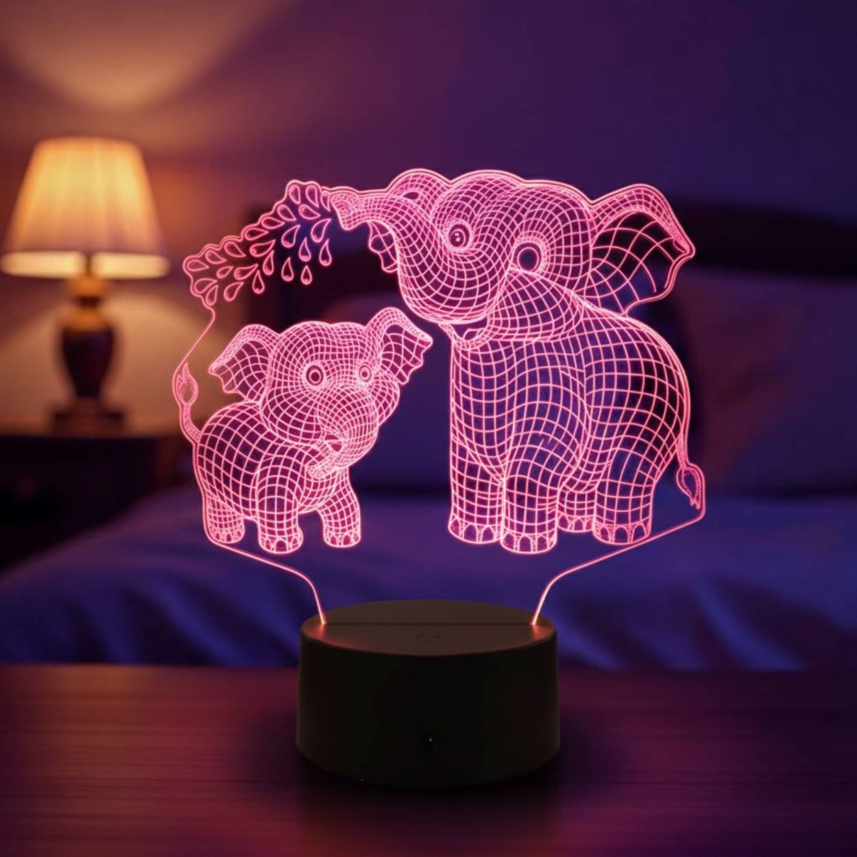lampe 3d ÉlÉphants led – lampe d’ambiance & dÉco originale lampe 3d ÉlÉphants led – lampe d’ambiance & dÉco originale