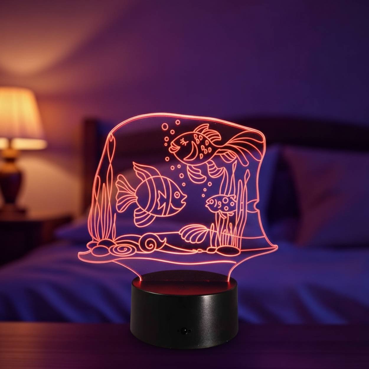 lampe 3d poissons led – lampe d’ambiance & dÉco marine lampe 3d poissons led – lampe d’ambiance & dÉco marine