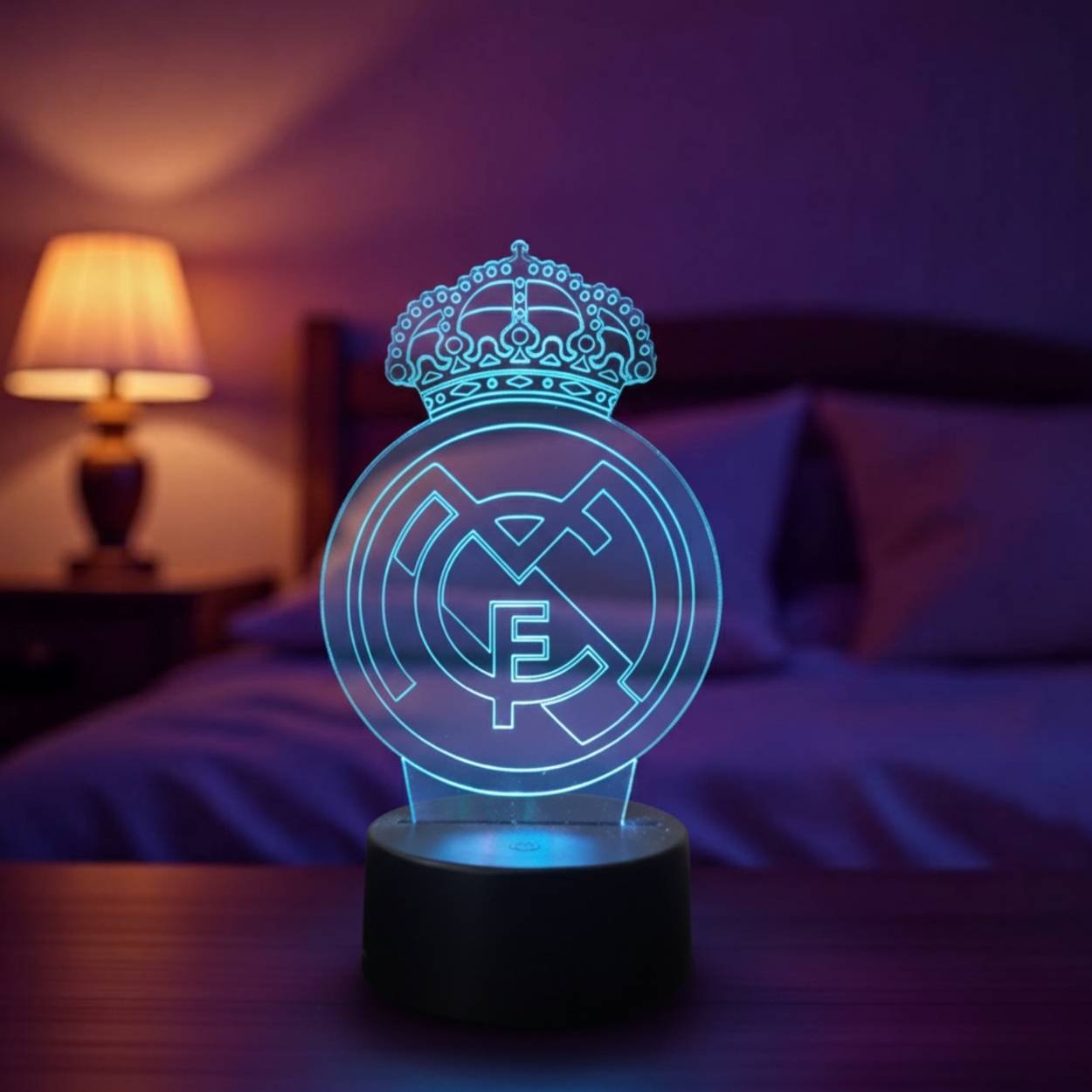 lampe 3d real madrid led – lampe d’ambiance & dÉco football lampe 3d real madrid led – lampe d’ambiance & dÉco football