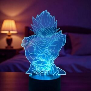 lampe 3d son goku dragon ball led – lampe d’ambiance & dÉco anime