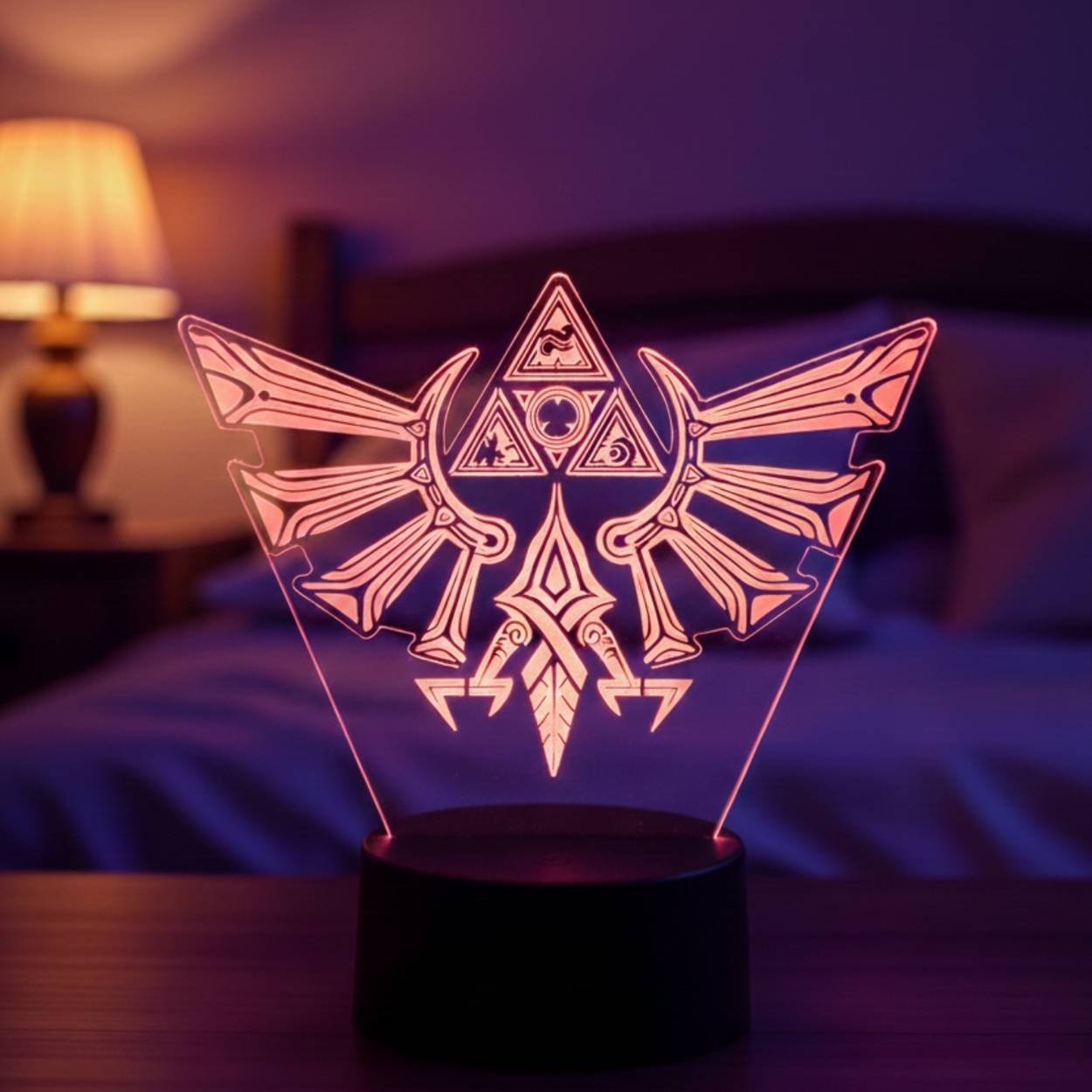 lampe 3d zelda led – lampe d’ambiance & dÉco gaming lampe 3d zelda led – lampe d’ambiance & dÉco gaming